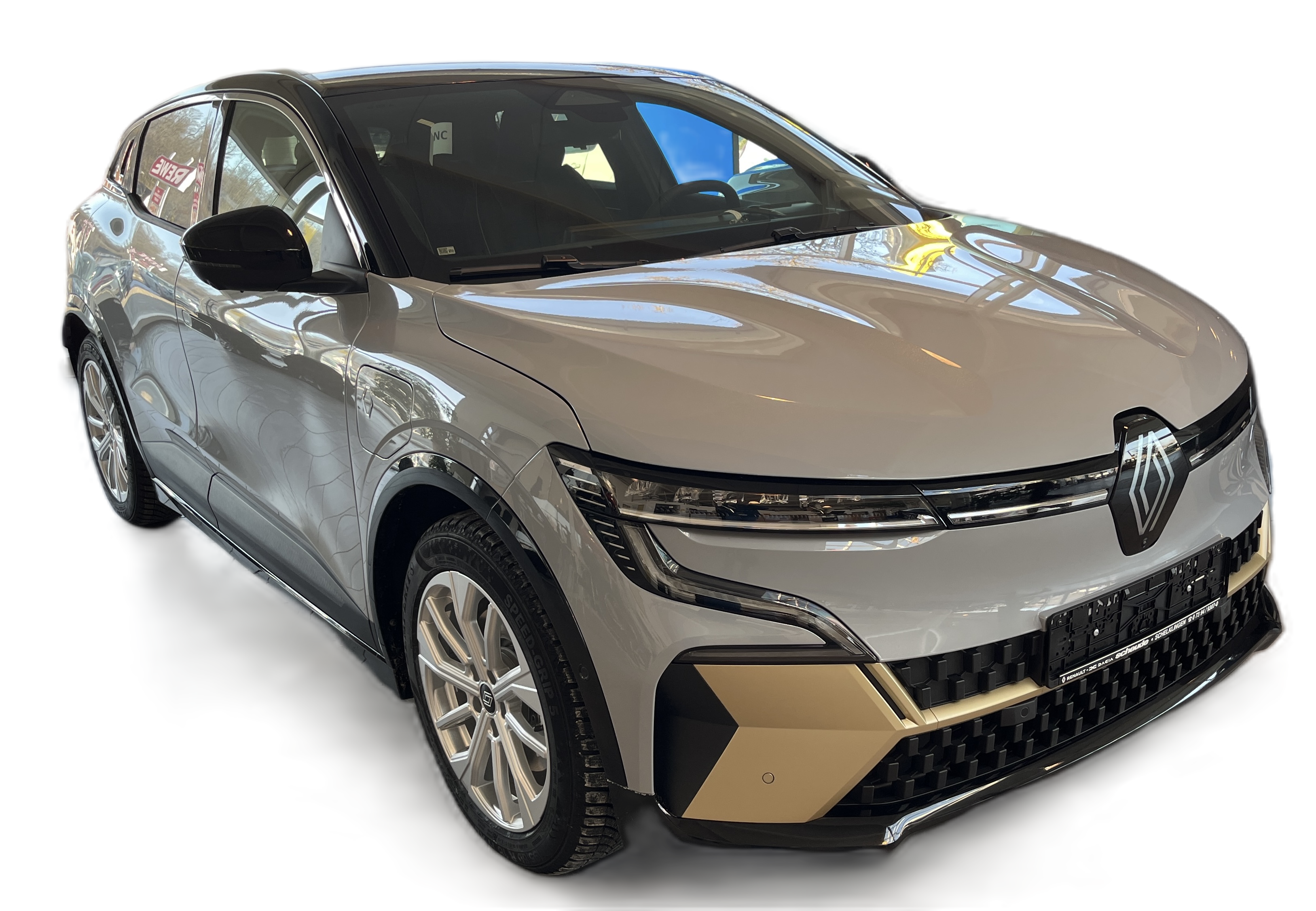 E-Auto wird an einer Wallbox geladen